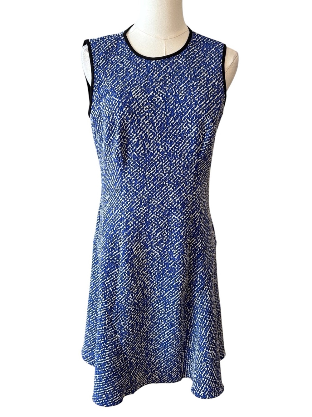 Shoshanna Blue Sleeveless Fit & Flare Dress Size 8